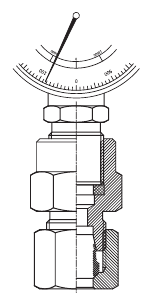 DIN 2353 Gauge and instrument connections