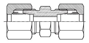 DIN 2353 Tube-to-tube fittings